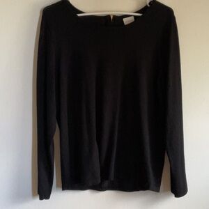Chico’s long sleeve sweater size 2 cruise excellent condition New year’s women’s